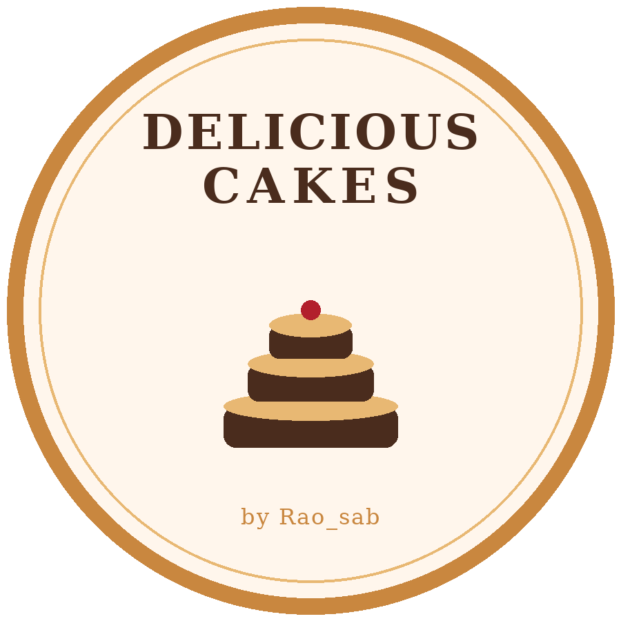 Delicious Cakes By Rao_sab logo